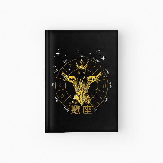 SCORPIO GOLD CLOTH - SAINT SEIYA Hardcover Journal