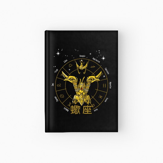 SCORPIO GOLD CLOTH - SAINT SEIYA Hardcover Journal