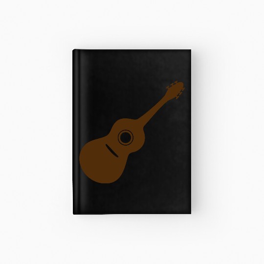 guitar strings electric guitar lessons gift Hardcover Journal