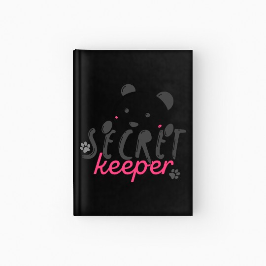 Teddy bear secret keeper Hardcover Journal