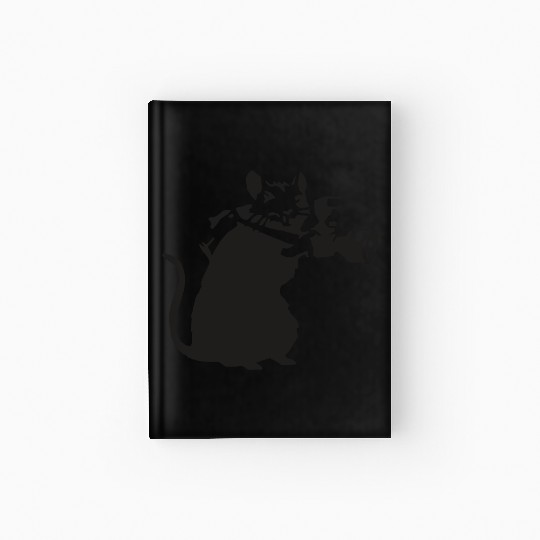 Rat with camera - Banksy Graffiti Hardcover Journal