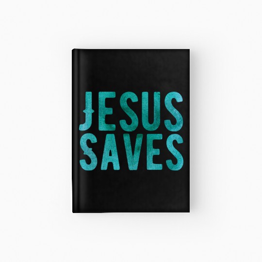 Christian Store - Jesus Saves - Christian Hardcover Journal