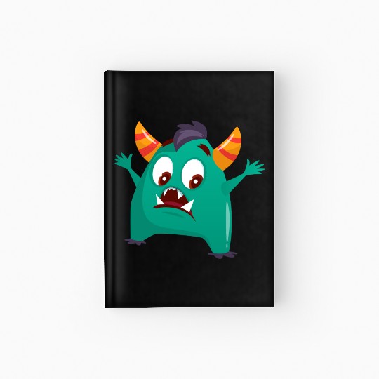 happy angry surprises BARON Hardcover Journal