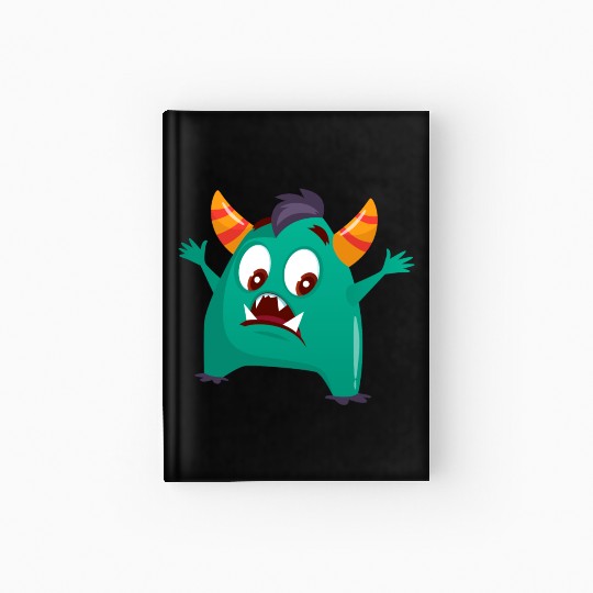 happy angry surprises BARON Hardcover Journal