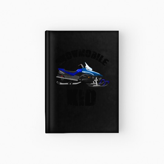 Awesome Gift for Snowmobile Kid || Hardcover Journal