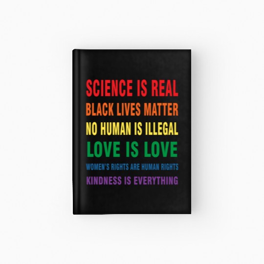 Science is real Hardcover Journal