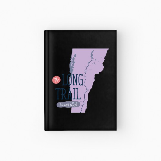 Long Trail - Vermont, USA Hardcover Journal