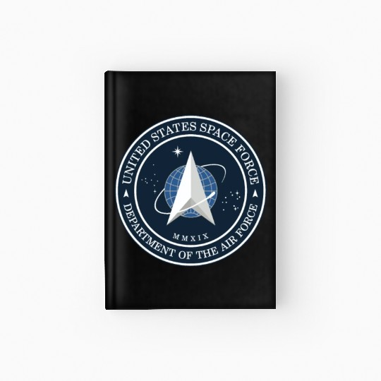 New Space Force Logo 2020 USSF Hardcover Journal