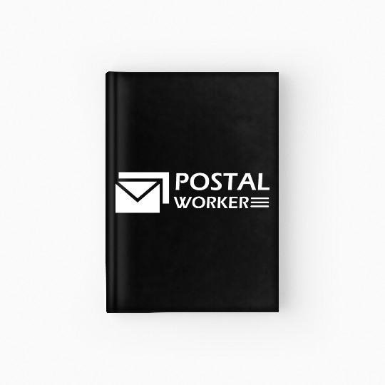 Postal worker Hardcover Journal