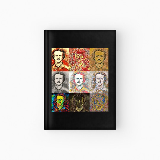 Unique Portrait Reveals Young Edgar Allan Poe Hardcover Journal