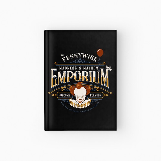 The Pennywise Madness & Mayhem Emporium Hardcover Journal