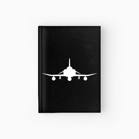 F-4 Phantom II Military Fighter Jet Hardcover Journal