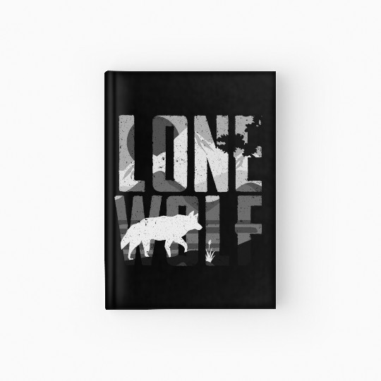 Lone Wolf Gift Hardcover Journal