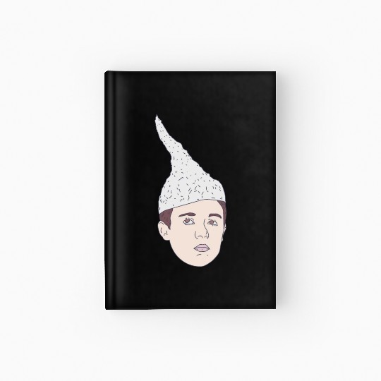 Conspiracy Theorist - Tin-Foil Hat Kid - Hoax Hardcover Journal
