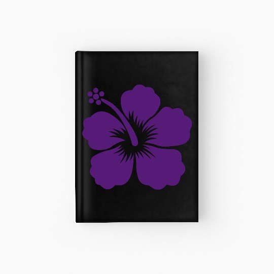 hibiscus - flower - hawaii Hardcover Journal
