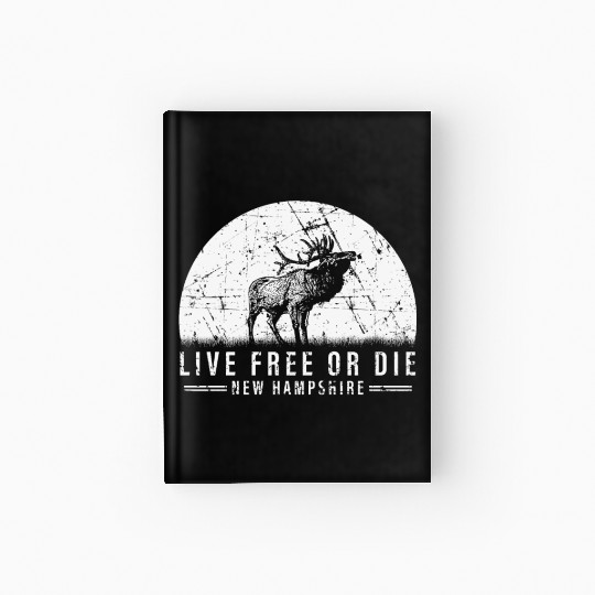 Live Free or Die New Hampshire Hiking Hardcover Journal