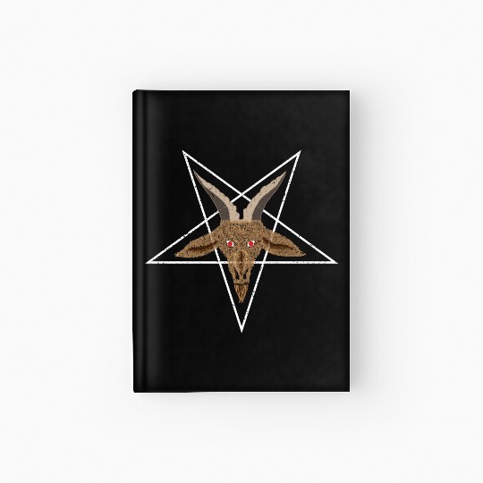 Baphomet Pentagram Hardcover Journal