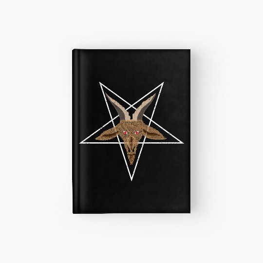 Baphomet Pentagram Hardcover Journal