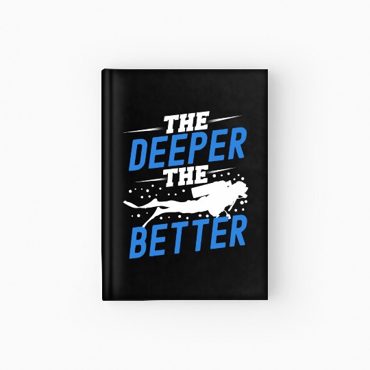 Scuba Diving Hardcover Journal