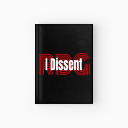 I dissent RBG Hardcover Journal