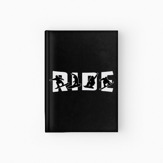 Snowboard Snowboarder Winter Snowboarding Gift Hardcover Journal