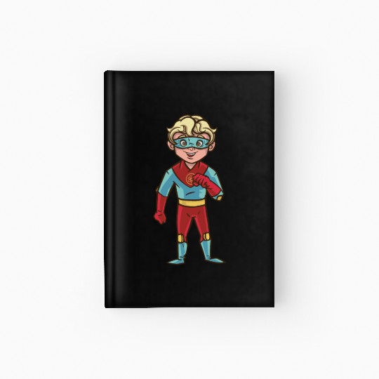 superhero boy Hardcover Journal