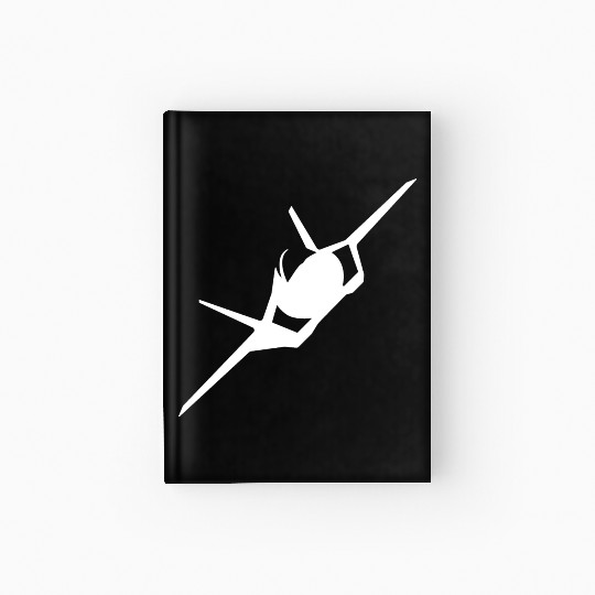 F-35 Lightning II Military Fighter Jet Aircraft Hardcover Journal
