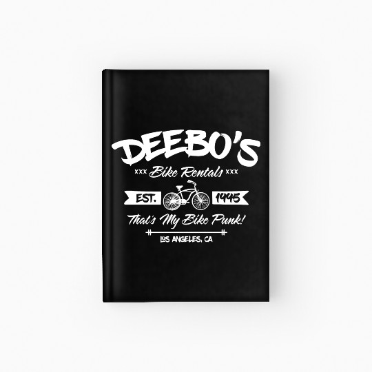 Ma Bike Punk - It´s my bike - Deebo Bike Rentals Hardcover Journal