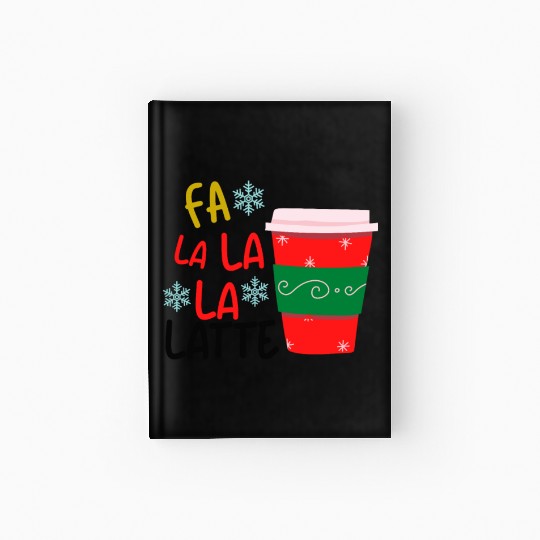FA La La La Latte Hardcover Journal