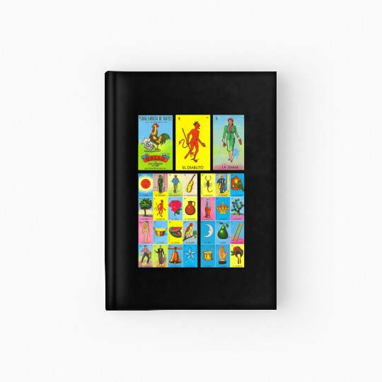 Loteria Mexican Hardcover Journal