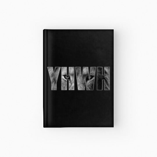YHWH Yahweh God Lion Gift Hardcover Journal
