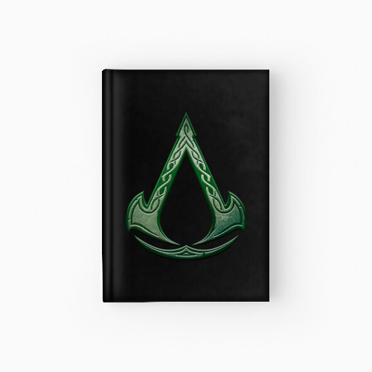 valhalla assassin logo Hardcover Journal