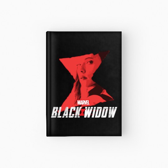 Marvel Black Widow Natasha Romanoff Hourglass Hardcover Journal