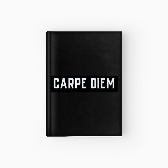 Carpe diem Hardcover Journal