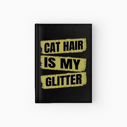 funny cat funny sayings play cat mom cat face Hardcover Journal