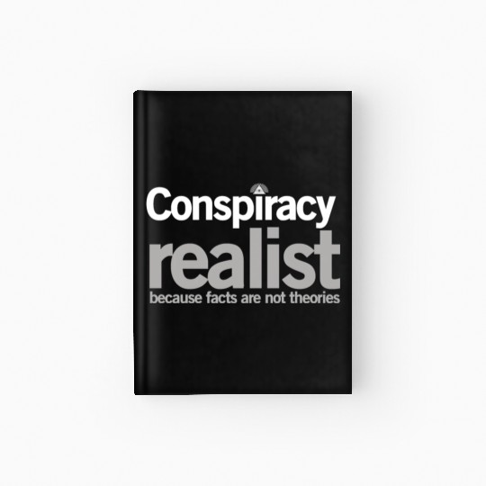 Conspiracy Realist Conspiracy Theorist Paranoia Gi Hardcover Journal