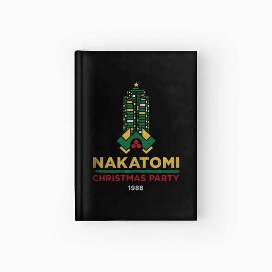 Die Hard Nakatomi Christmas Party 1988 Hardcover Journal