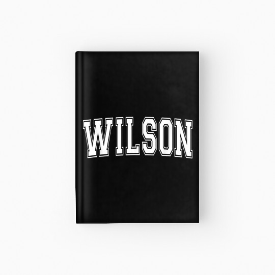 Wilson NC North Carolina USA Hardcover Journal