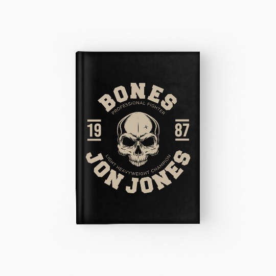 MMa Fighter Jon Jones Hardcover Journal