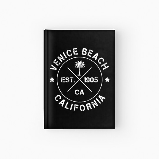 Venice Beach California Hardcover Journal
