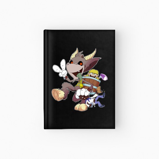 Kids Love Krampus Season Hardcover Journal