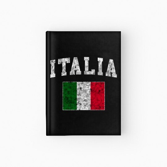 Italia Hardcover Journal Italian Flag Italy Gift Love Souven