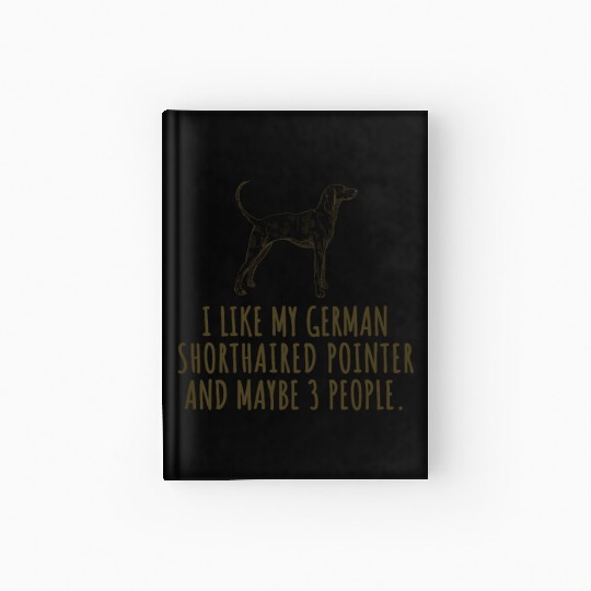 German Shorthaired Pointer Dog Hardcover Journal