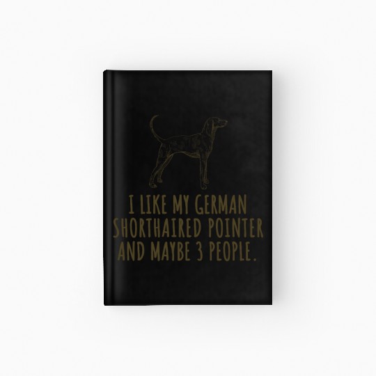 German Shorthaired Pointer Dog Hardcover Journal