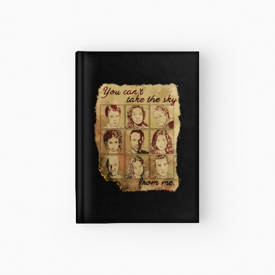 Firefly Burned Poster Hardcover Journal