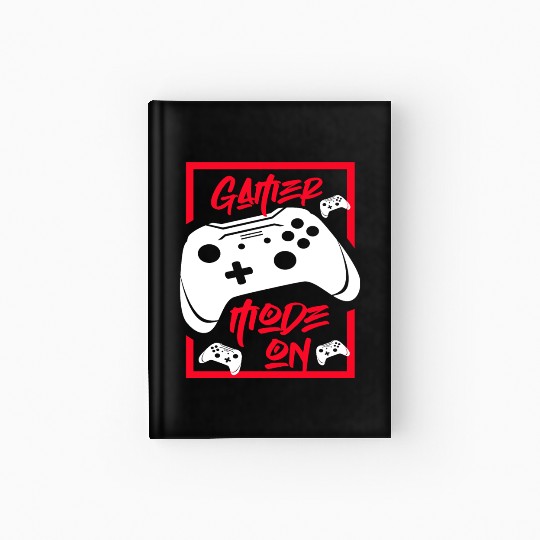 Gamer Mode On Hardcover Journal
