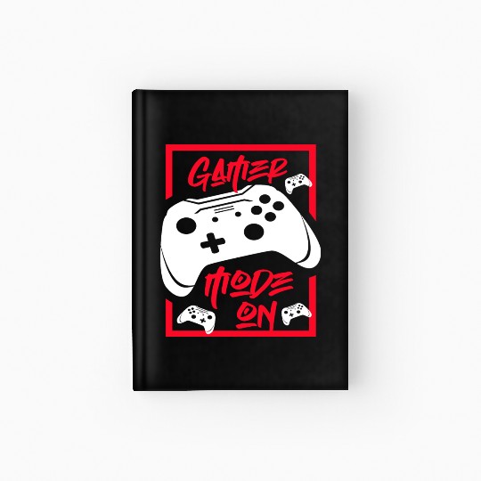Gamer Mode On Hardcover Journal