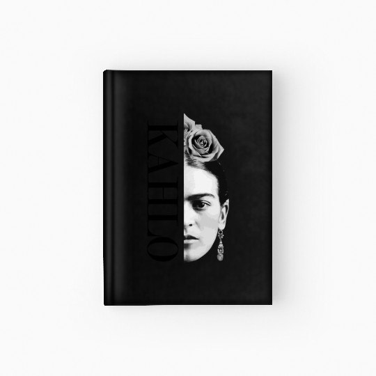 Frida Kahlo Split Portrait Hardcover Journal