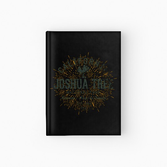 Vintage Joshua Tree National Park Gift Hardcover Journal