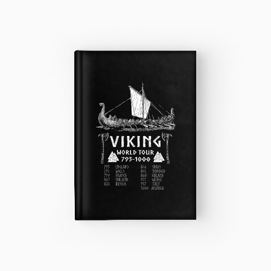 Viking world tour Hardcover Journal